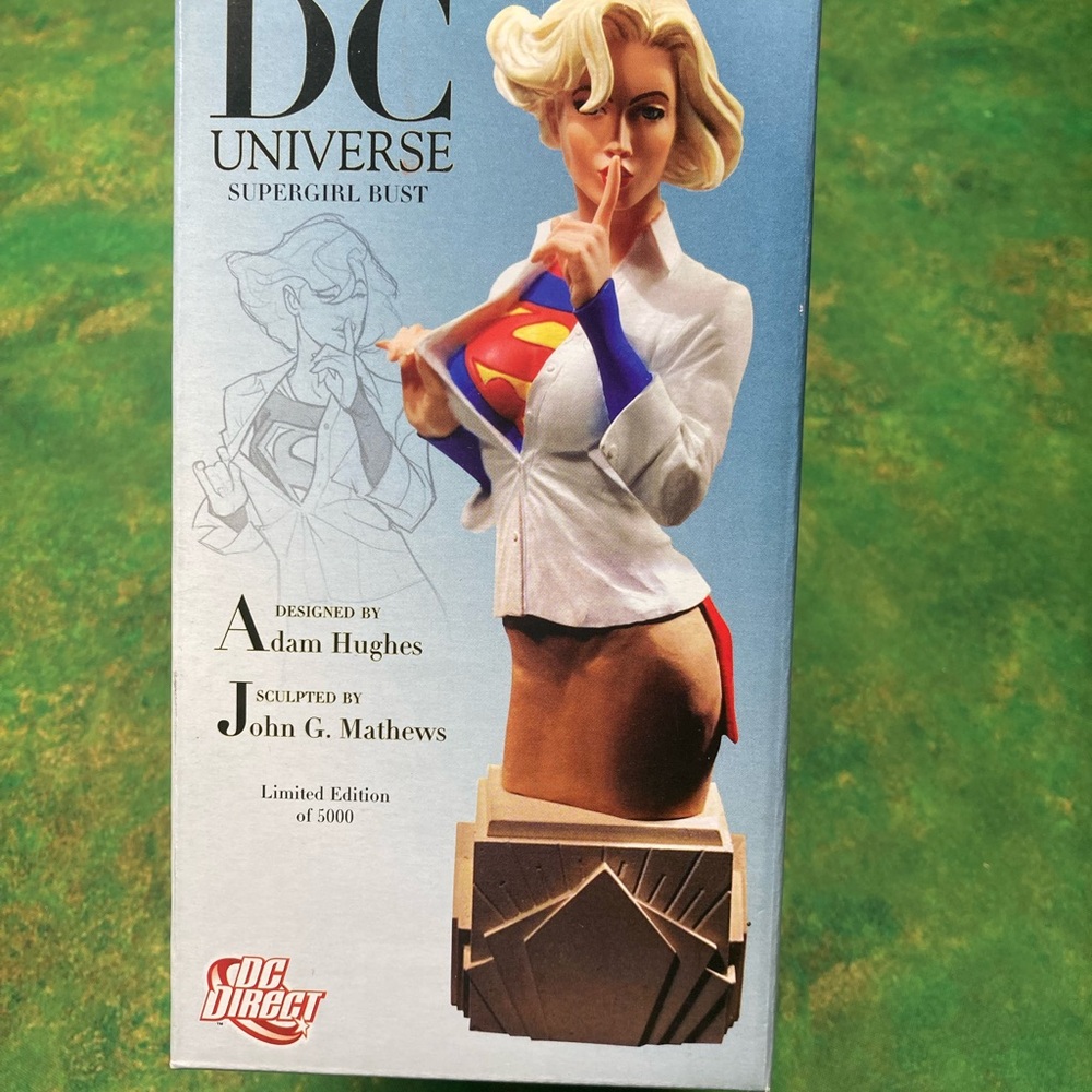 DC Comics Supergirl Bust by Adam Hughes Superman hot!